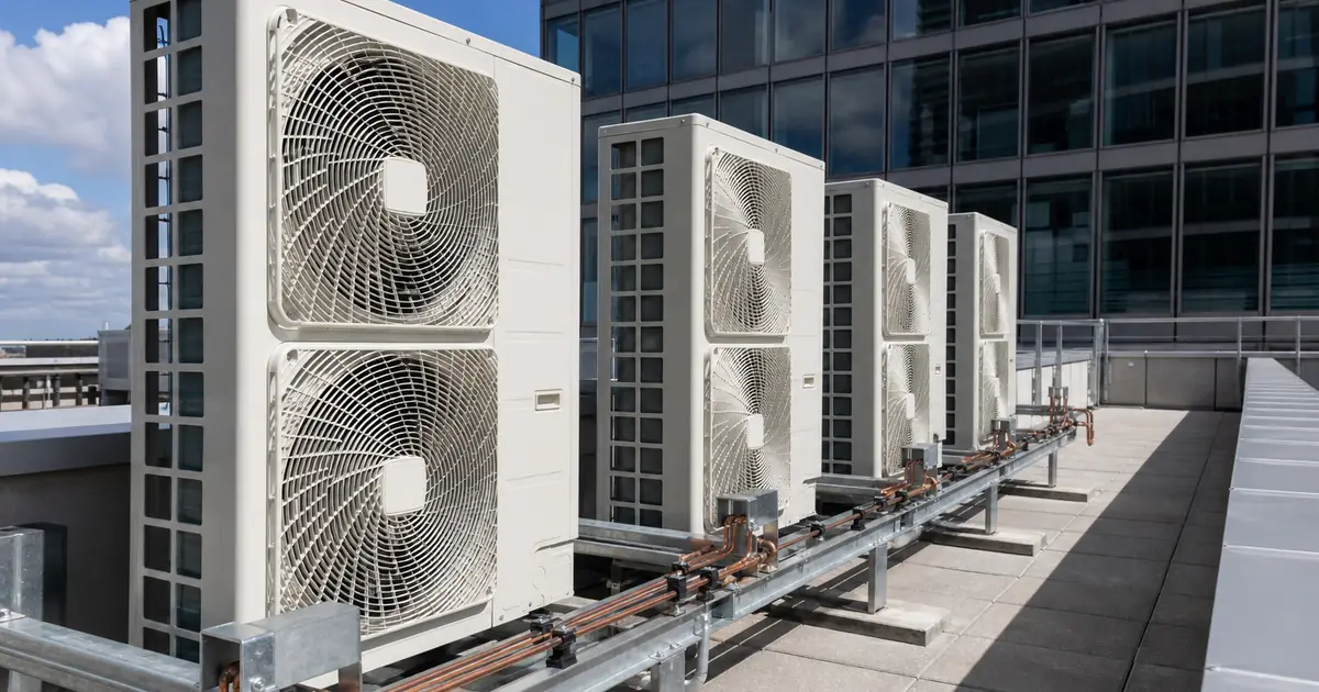 VRF или мульти-сплит для офиса 200–1000 м²